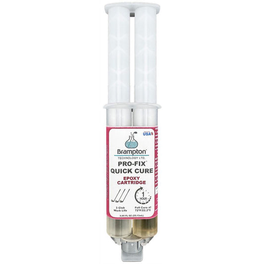 Quick cure golf shafting epoxy for club repair