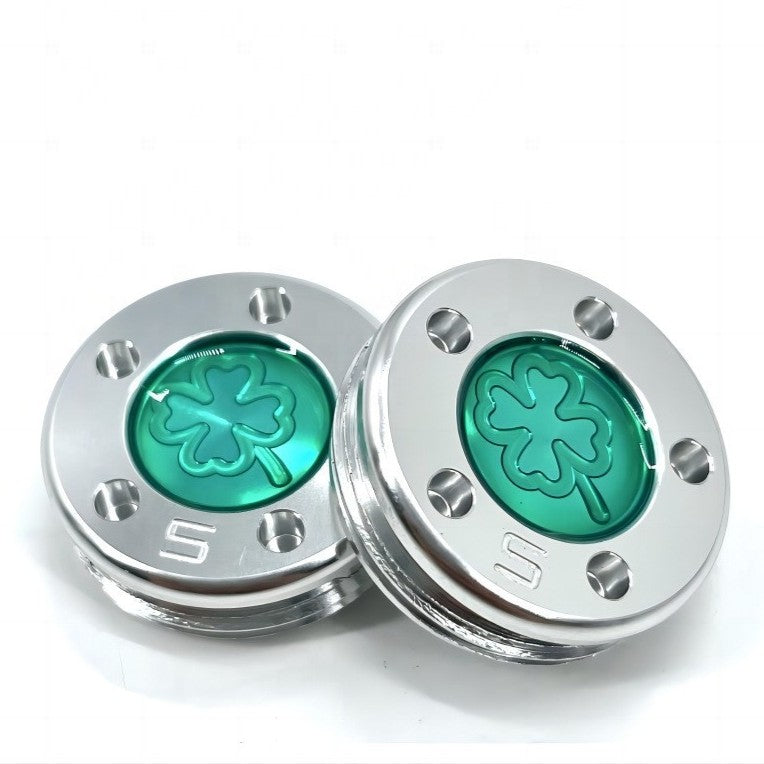 Scotty Cameron Large Thread Putter Weights – Green Clover (Pair)