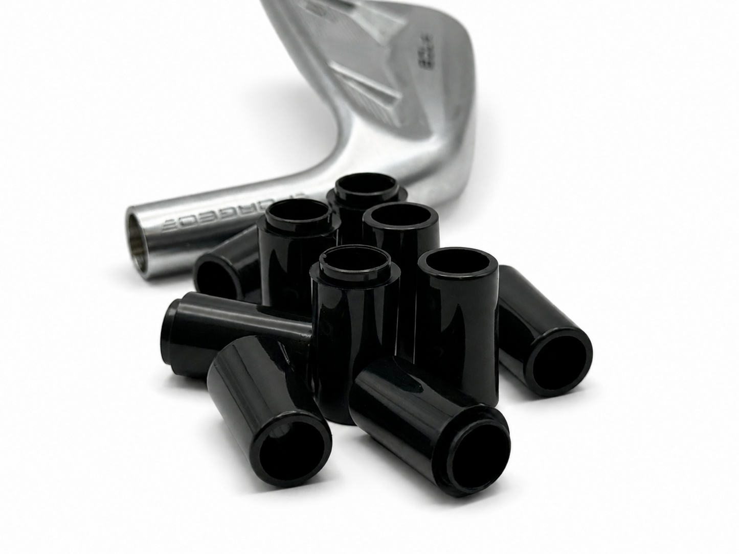 ExactFit TaylorMade Iron Ferrules – .355 Taper Collared (10 Pack)