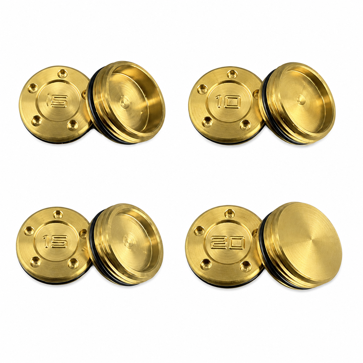 Scotty Cameron Large Thread Putter Weights – Gold (Pair)